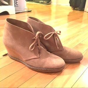 J Crew Italian Leather Wedges